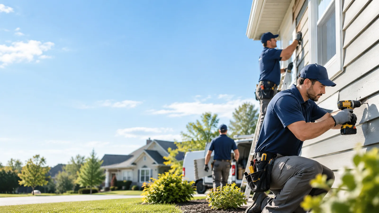 Siding Repair Vs Replacement in Ewing, IL